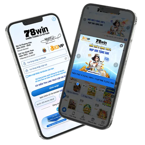 Mã QR và hình ảnh điện thoại Android hiển thị ứng dụng 5net đăng nhập